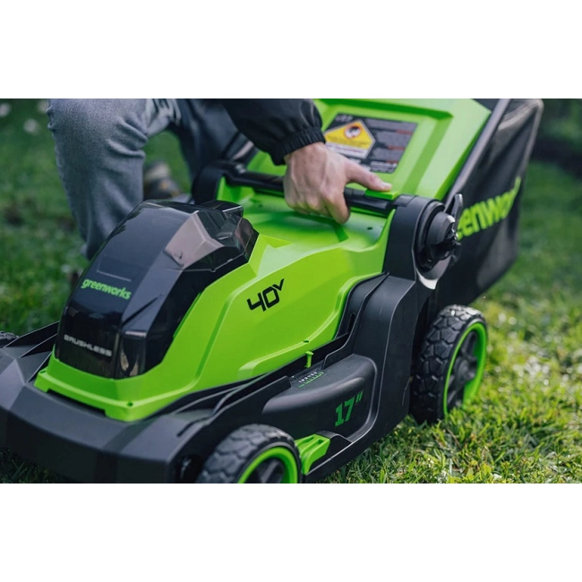 Vendita online Tosaerba a spinta 40V taglio 41 cm. solo corpo macchina 